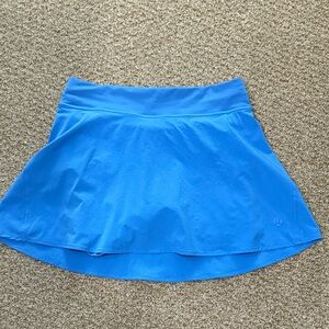 Lululemon Athletica Vibrant Blue Skater Skirt